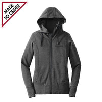 Ladies Tri-Blend Fleece Full-Zip Hoodie (LNEA511)