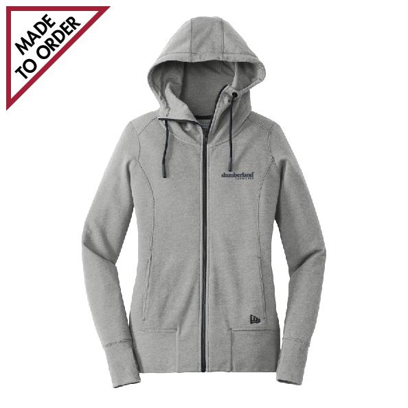 Ladies Tri-Blend Fleece Full-Zip Hoodie (LNEA511)