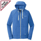 Ladies Sueded Cotton Blend Full-Zip Hoodie (LNEA502)