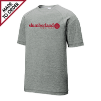 Men's Tri-Blend Wicking Raglan Tee (ST400)