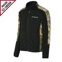Mens Camouflage Microfleece Full-Zip Jacket (F230C)