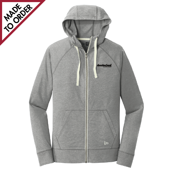 New Era Men's Sueded Cotton Blend Full-Zip Hoodie (NEA122)