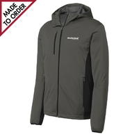 Men's Active Hooded Soft Shell Jacket (J719)