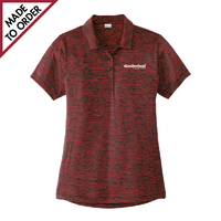 Ladies PosiCharge Electric Heather Polo (LST590)