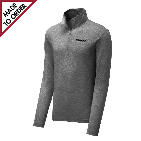 Men's Tri-Blend Wicking 1/4-Zip Pullover (ST407)